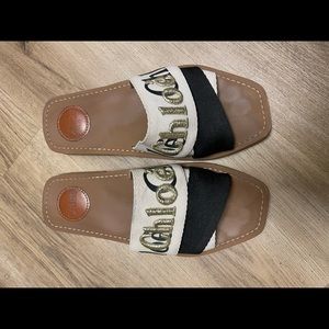 Chloe Woody Slide Sandals